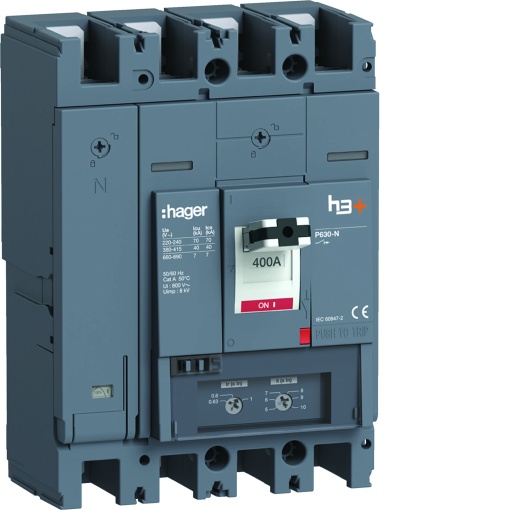Disjuntor P630 TM 4P-4D 400A 40kA