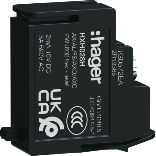 Cont. aux. baixo nível AXALFS PW1600