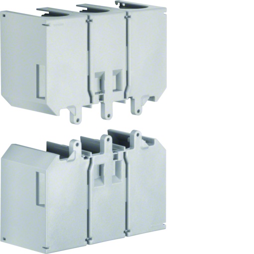 Jogo 2 cobre bornes inclinados 3P ph630