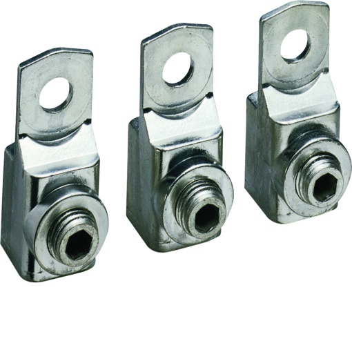 Jogo 3 ligad. AlCu 1x185mm2 p HA 250A