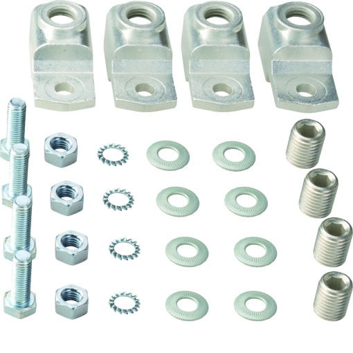 Jogo 4 ligad. AlCu 1x300mm2 p HA 630A