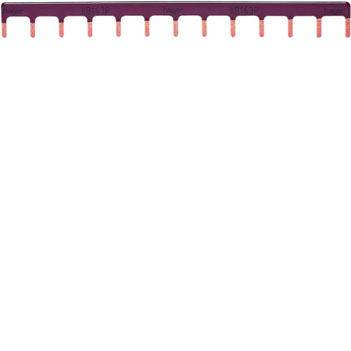 Pente de ligação 1P 63A castanho 13M