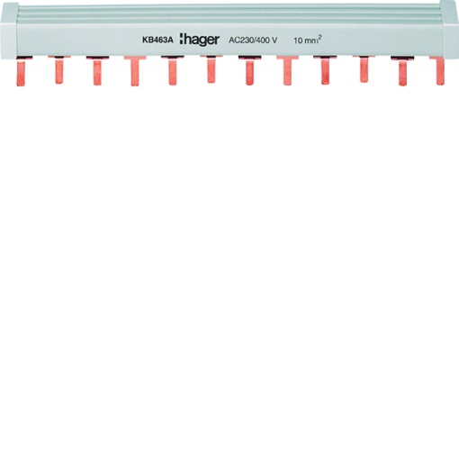 Pente de ligação 4 Pólos 80A ponteira 16mm² 57M