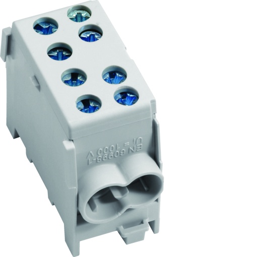 Ligador 1 polo, HAKL, 2x35mm² - 2x25mm², IP20, Cor Cinza