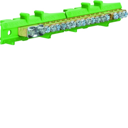 Barr. parafuso terra 1x25 8x168x10