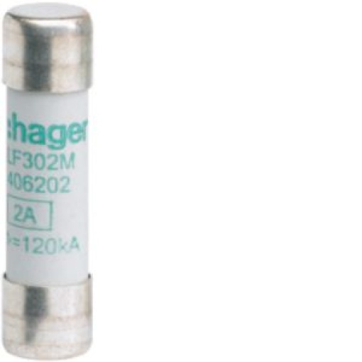 Fusível 10x38 aM 2A 500V