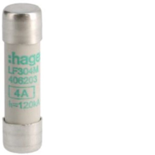 Fusível 10x38 aM 4A 500V