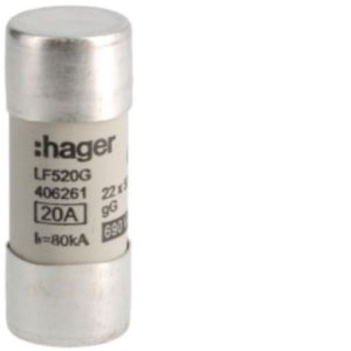 Fusível 22x58 gG 20A 690V