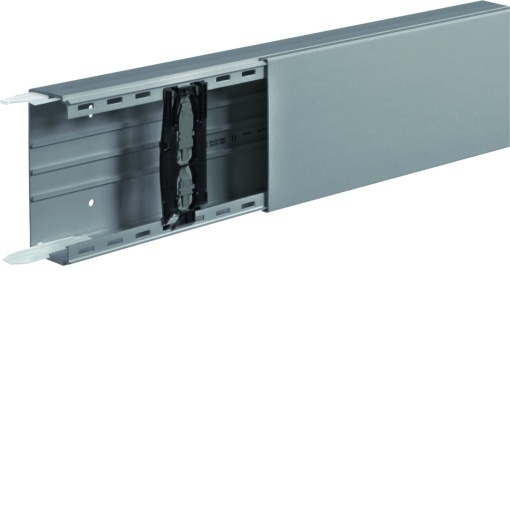 Calha elétrica em PVC LF 60x150 mm cinza pedra