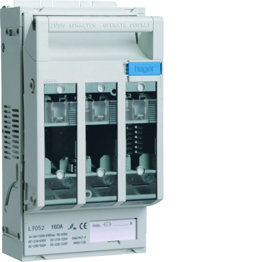 Seccionador 3x160A NH00