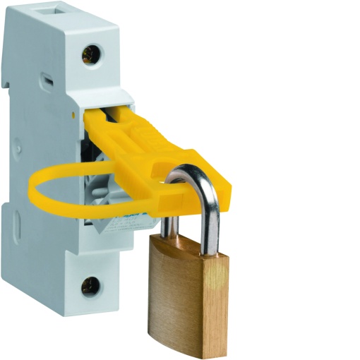 Kit bloqueam. aberto dos corta-circuitos