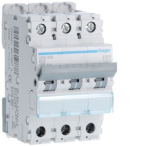 Disjuntor 3P 32A B 610kA 3M