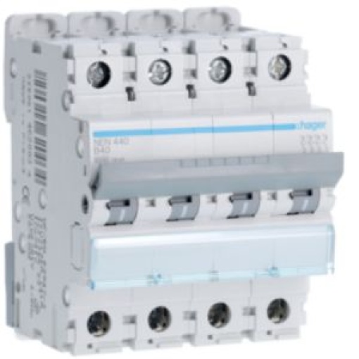 Disjuntor 4P 40A B 610kA 4M
