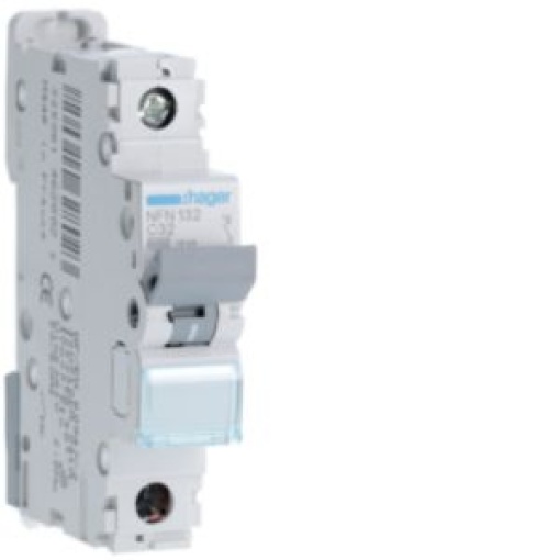 Disjuntor 1P 32A C 610kA 1M