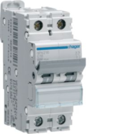 Disjuntor 2P 16A C 610kA 2M