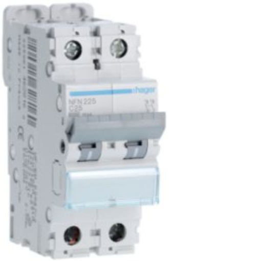 Disjuntor 2P 25A C 610kA 2M