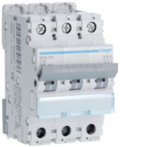 Disjuntor 3P 10A C 610kA 3M