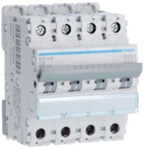 Disjuntor 4P 16A C 610kA 4M