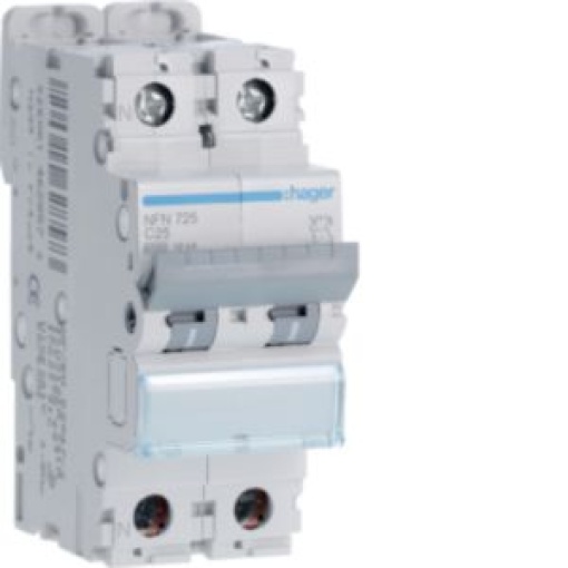 Disjuntor 1PN 25A C 610kA 2M