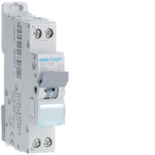 Disjuntor 1PN 20A C 610KA 1M