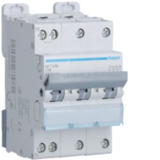 Disjuntor 3PN 16A C 610KA 3M