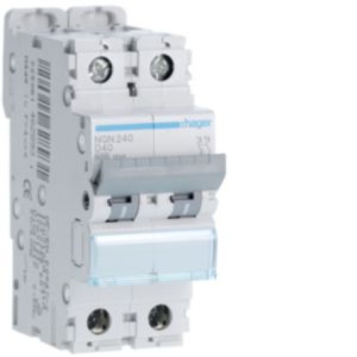 Disjuntor 2P 40A D 610kA 2M