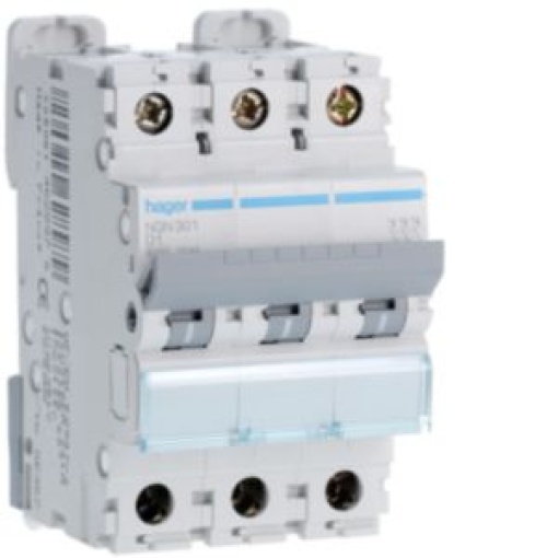 Disjuntor 3P 1A D 610kA 3M