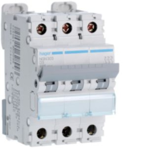 Disjuntor 3P 3A D 610kA 3M