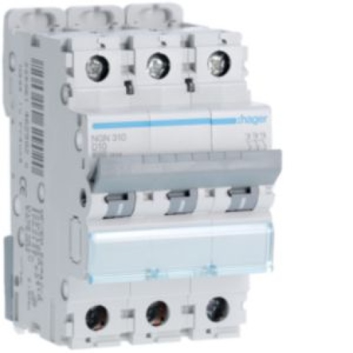 Disjuntor 3P 10A D 610kA 3M
