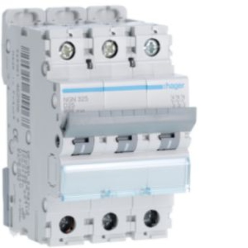 Disjuntor 3P 25A D 610kA 3M