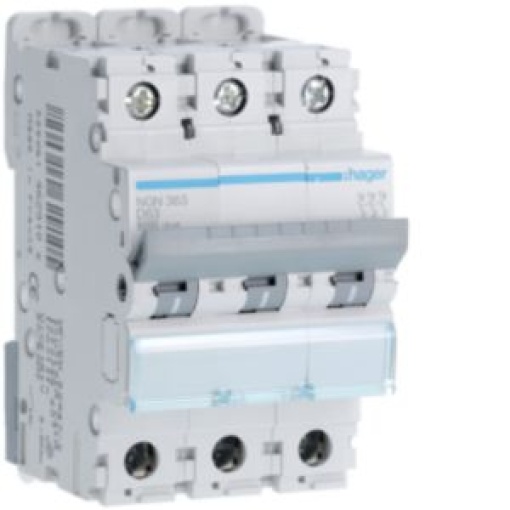 Disjuntor 3P 63A D 610kA 3M