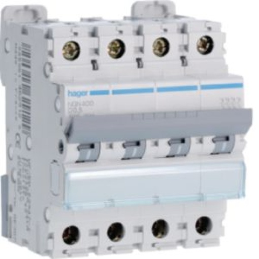 Disjuntor 4P 05A D 610kA 4M