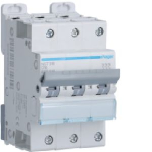 Disjuntor 3P 16A D 610kA 3M