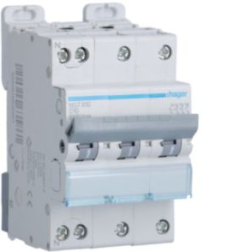 Disjuntor 3PN 10A D 610kA 3M