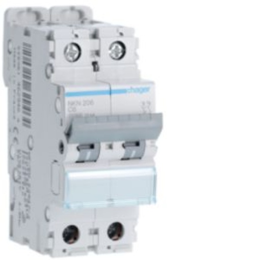 Disjuntor 2P 6A C 1015kA 2M
