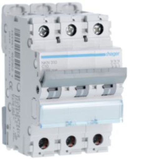 Disjuntor 3P 10A C 1015kA 3M