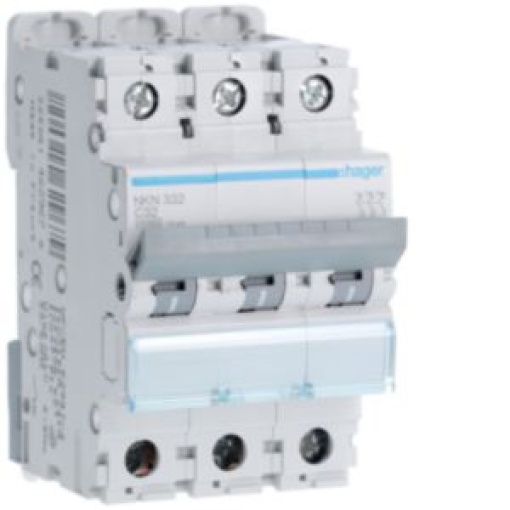 Disjuntor 3P 32A C 1015kA 3M