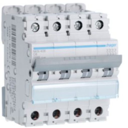 Disjuntor 4P 6A C 1015kA 4M