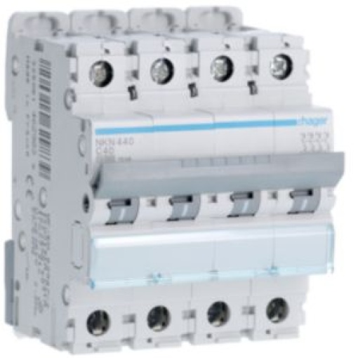 Disjuntor 4P 40A C 1015kA 4M