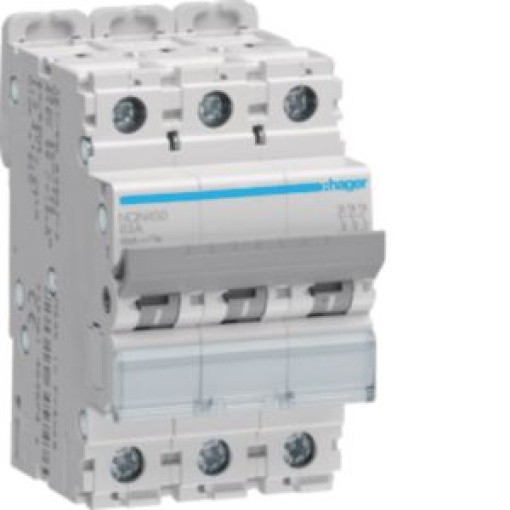 Disjuntor 4P 50A B 15kA 4M