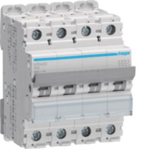 Disjuntor 4P 20A C 25kA 4M