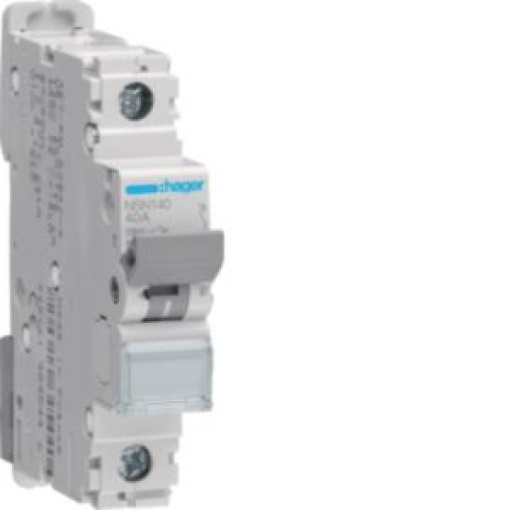 Disjuntor 1P 40A D 20kA 1M