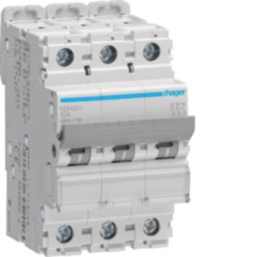 Disjuntor 3P 1A D 25kA 3M
