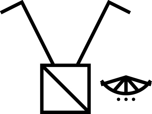 Detector pres. 360º saliente 2 canais