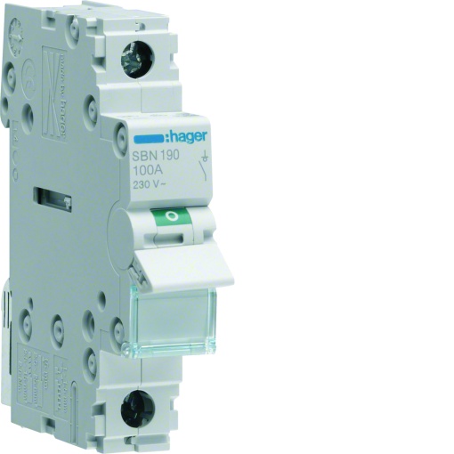Interruptor Modular 1P 100A