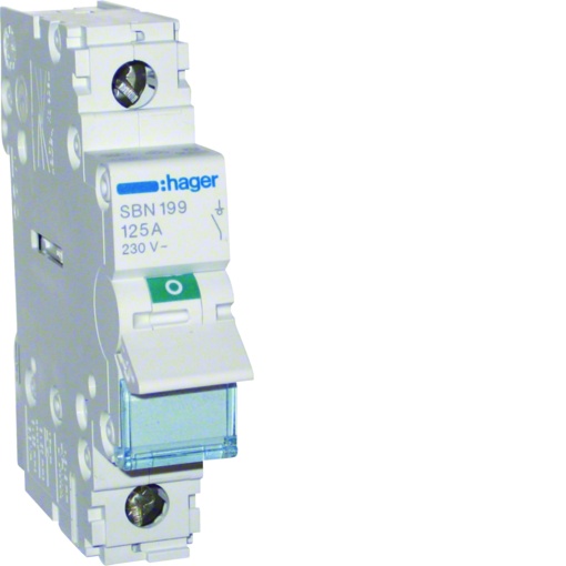 Interruptor Modular 1P 125A