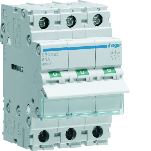 Interruptor Modular 3P 63A