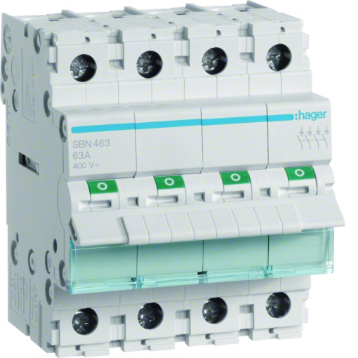 Interruptor Modular 4P 63A