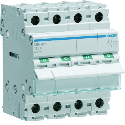 Interruptor Modular 4P 125A