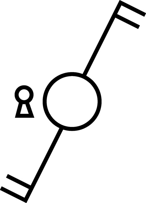 Comut.escada de chave, bipolar, scanhão